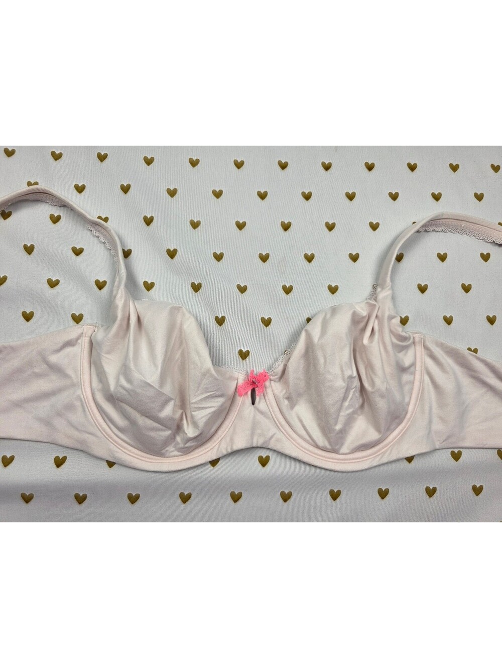 Victorias Secret Unlined Demi Balconette Soft Bra 34DD
